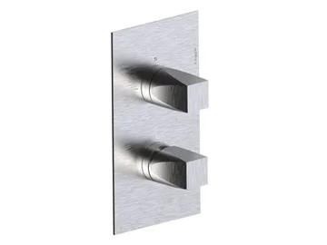 ALINE 49523V2 - Single handle stainless steel shower mixer with diverter by Rubinetterie Frattini - view 2